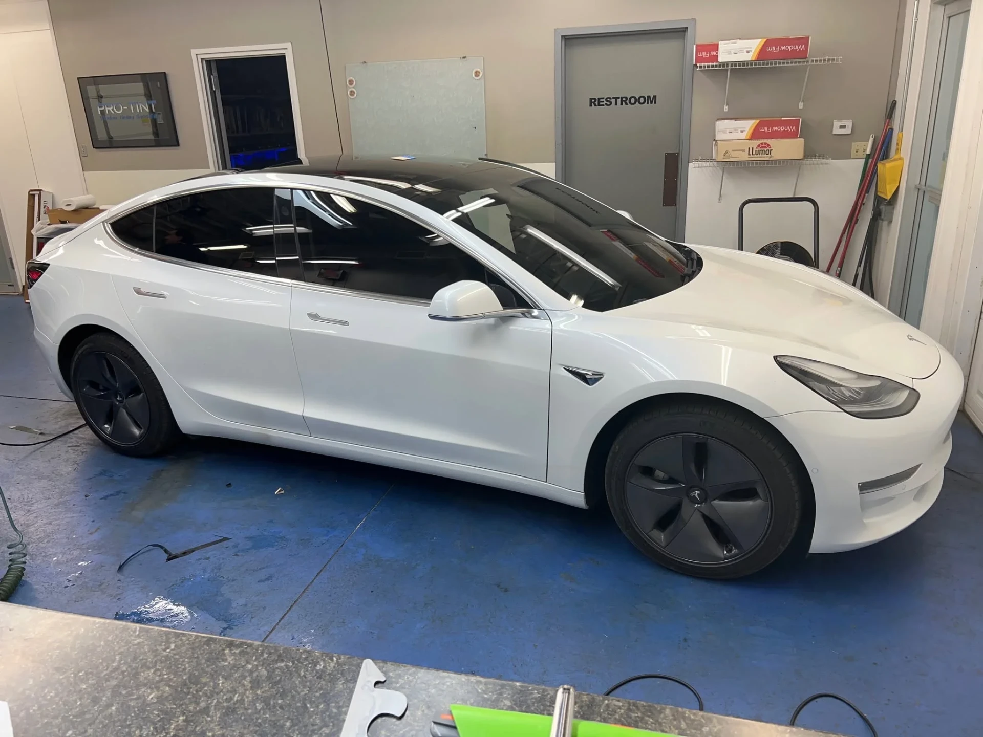 Tesla Model 3 with ceramic tint